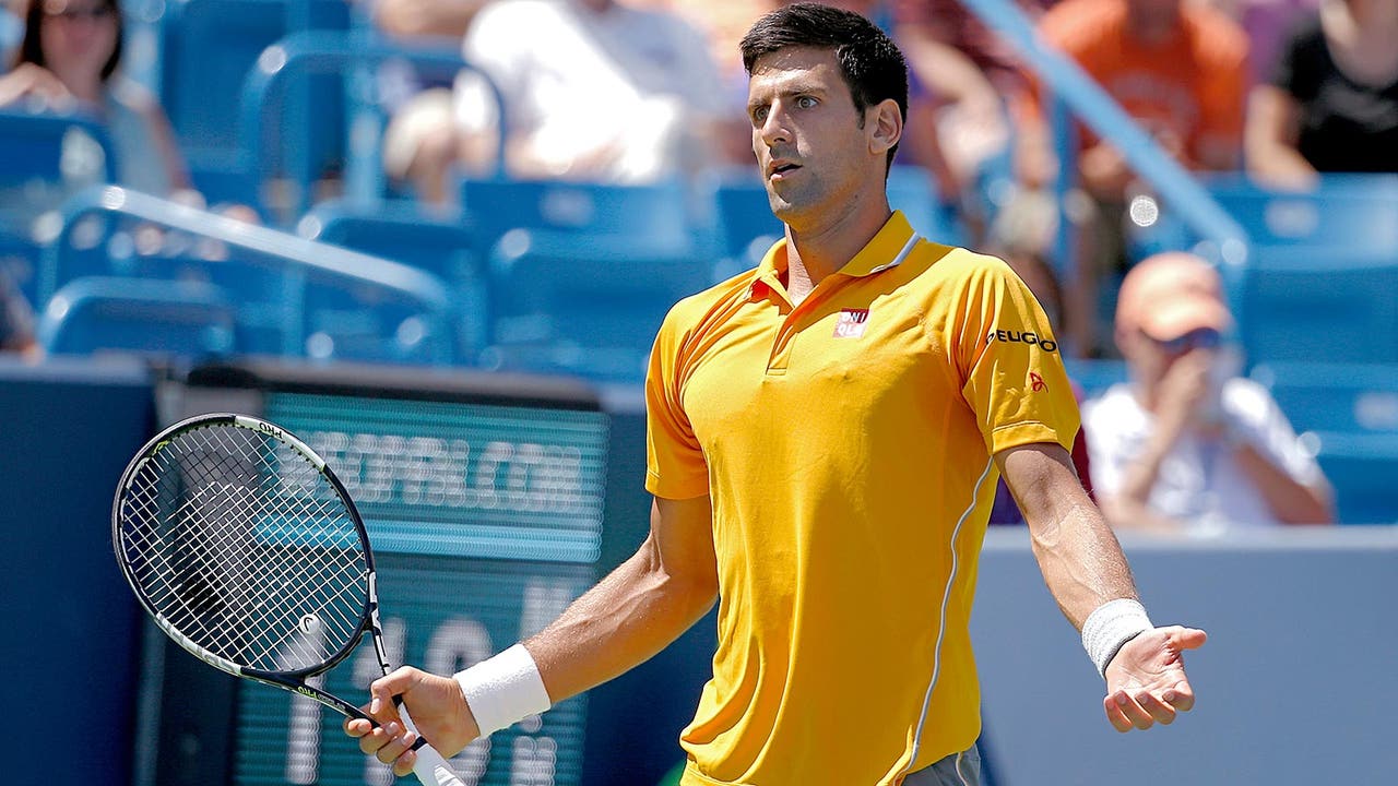 Djokovic rallies to win at Cincy; injured Bencic withdraws